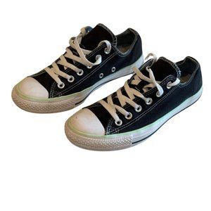 Converse Womens Chuck Taylor All Star Low Shoes Size 8 Double Tongue Sneakers